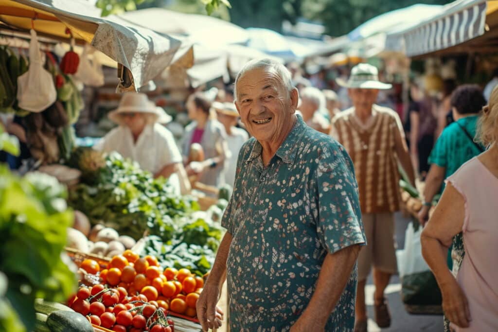 visite marché résidences seniors