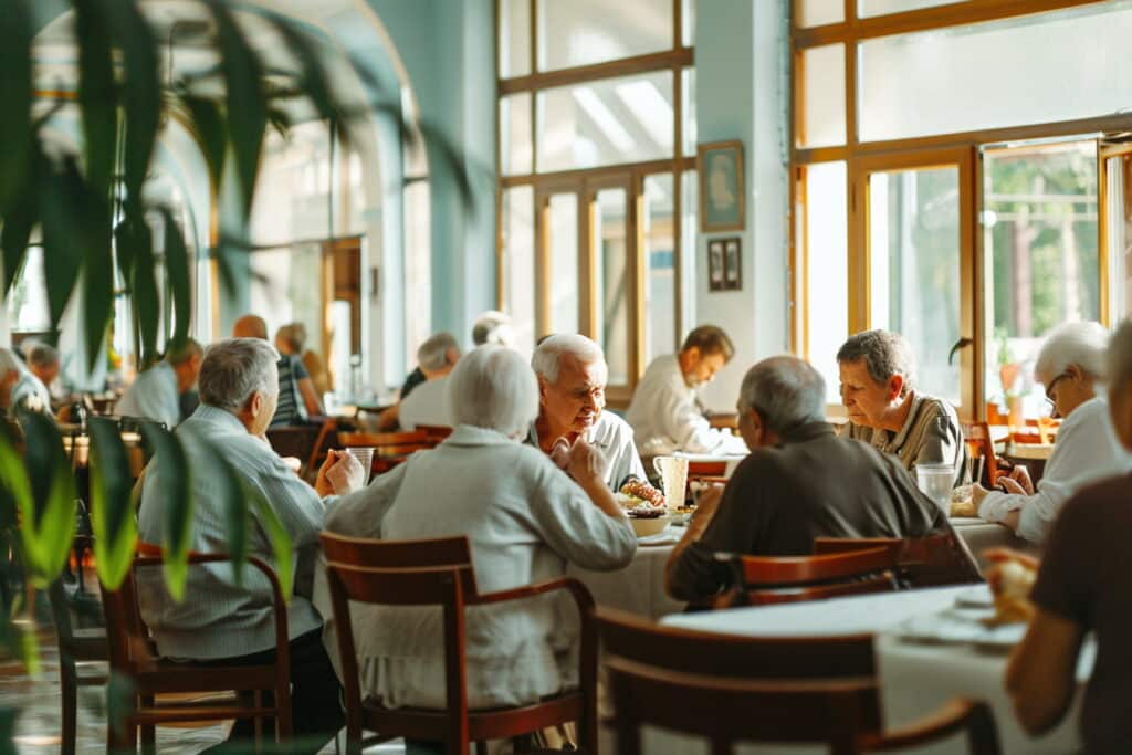 repas résidences seniors